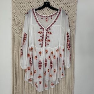 Free People XS long sleeve blouse